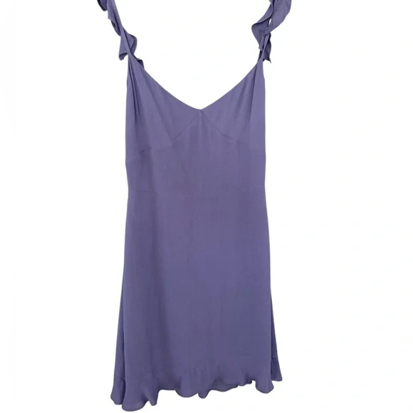 NWT Reformation Petals Mini Dress in Orchid - Picture 4 of 11